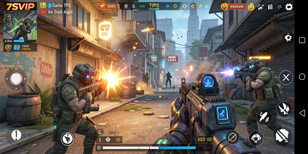 Tampilan gameplay yang mendebarkan dalam 7SVIP.