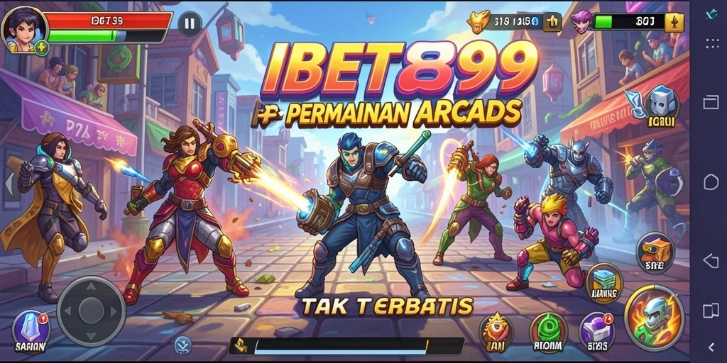 Tampilan gameplay menarik dari IBET899 saat bertanding melawan pemain lain.