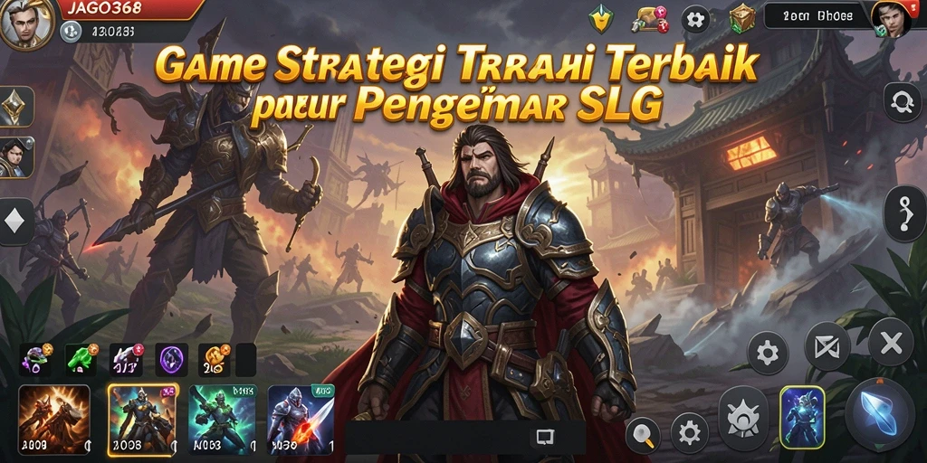 Tampilan gameplay seru di JAGO368 dengan pertempuran strategi yang intens.