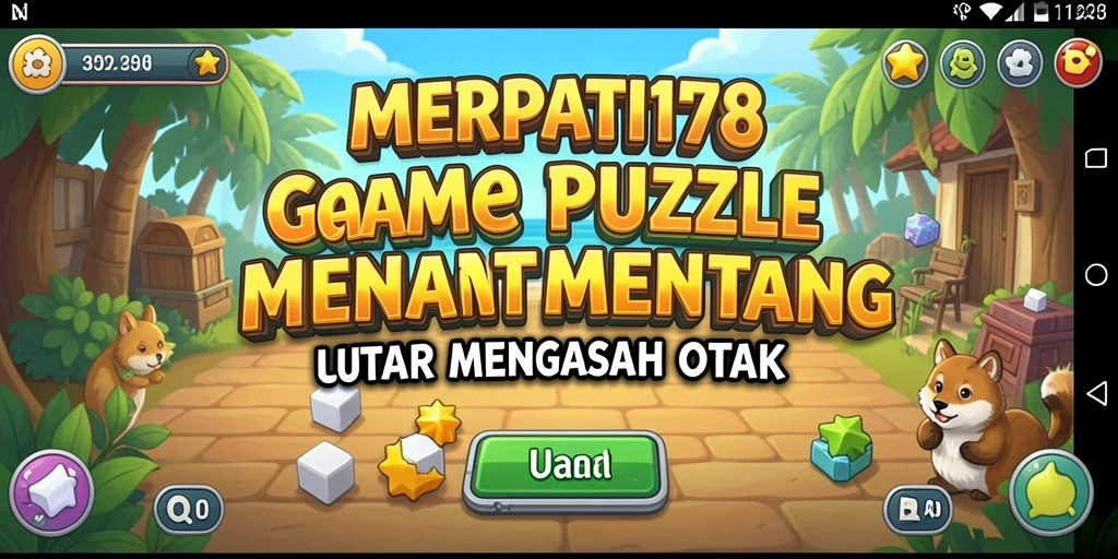 Tampilan gameplay MERPATI178 dengan tantangan puzzle menarik.