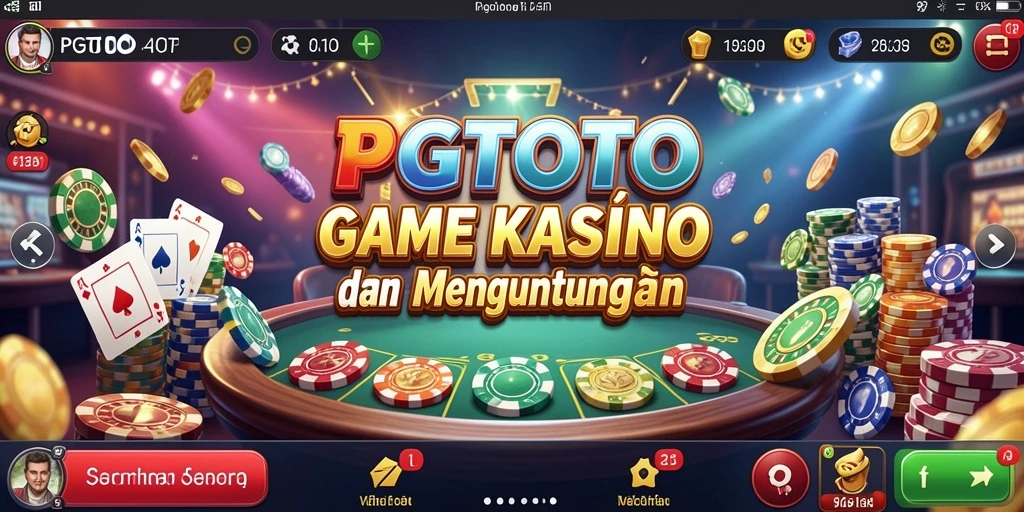 Tampilan gameplay seru dan menarik dari PGTOTO.