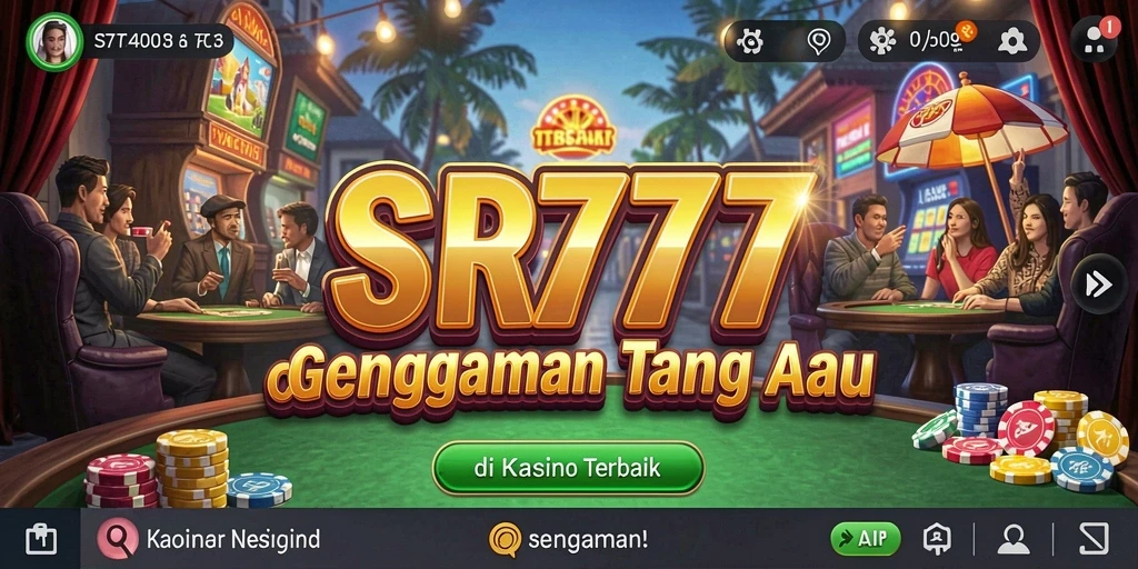 Tampilan menarik dari gameplay Kasino di SR777 yang menggembirakan.