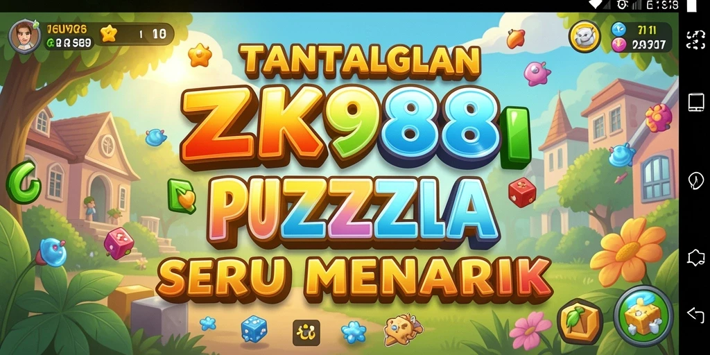 Tampilan gameplay ZK988 yang menantang dan menarik.